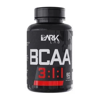 BCAA 3:1:1 60 Cápsulas - Dark Lab - Proporção 3:1:1