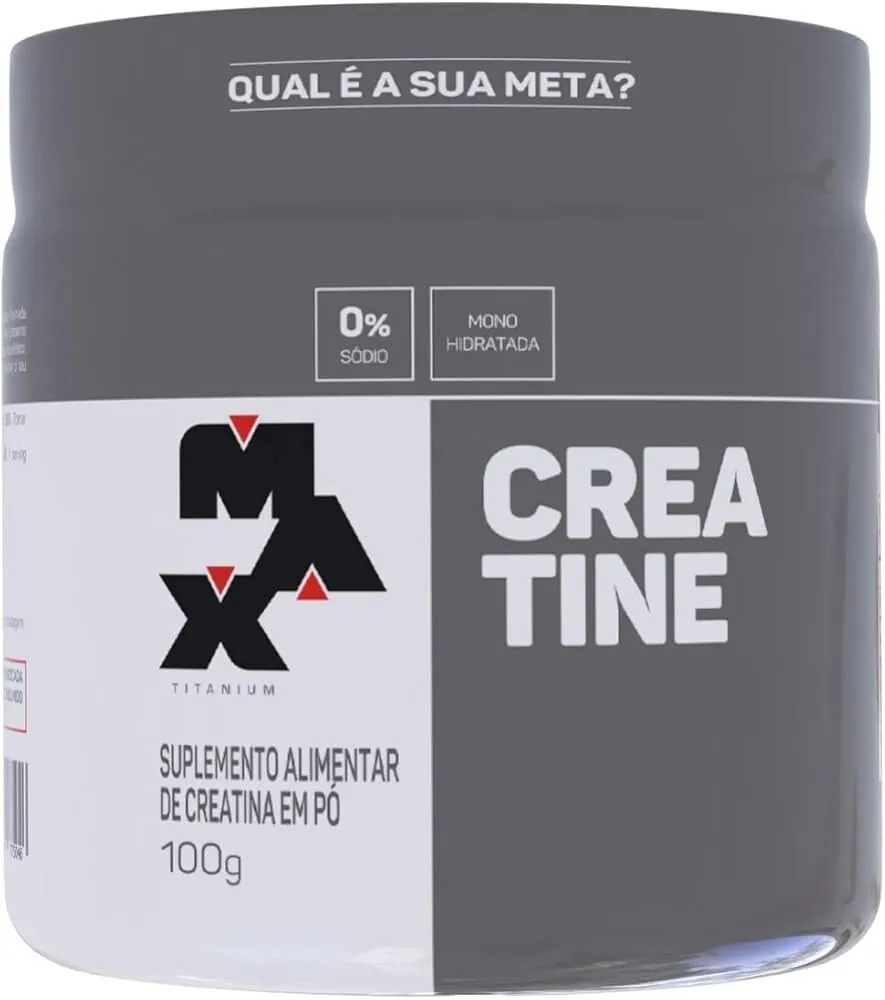 Creatina 100g - Max Titanium - Preço acessível