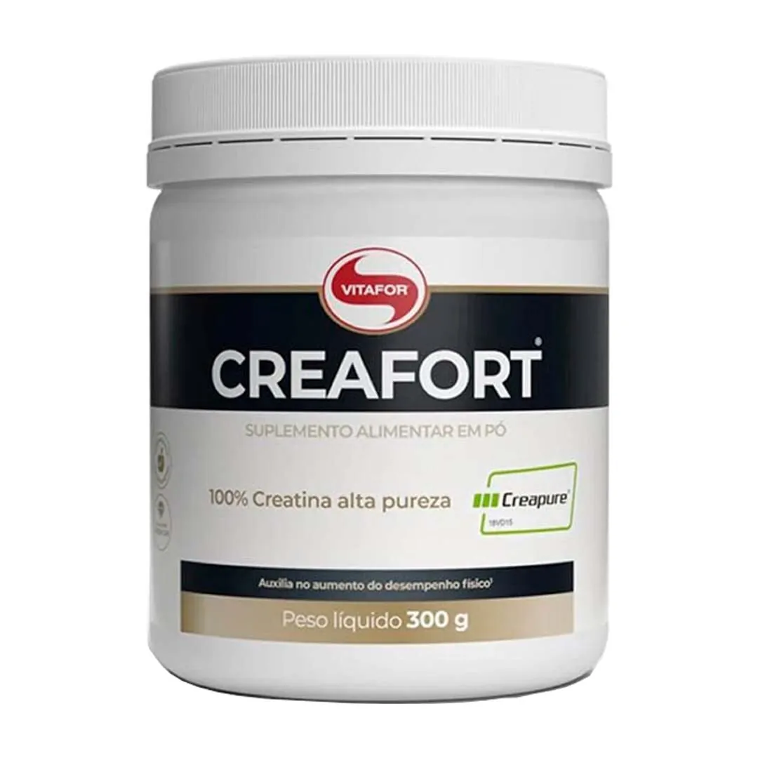 Creatina Creafort Vitafor Pote 300g - Alta pureza