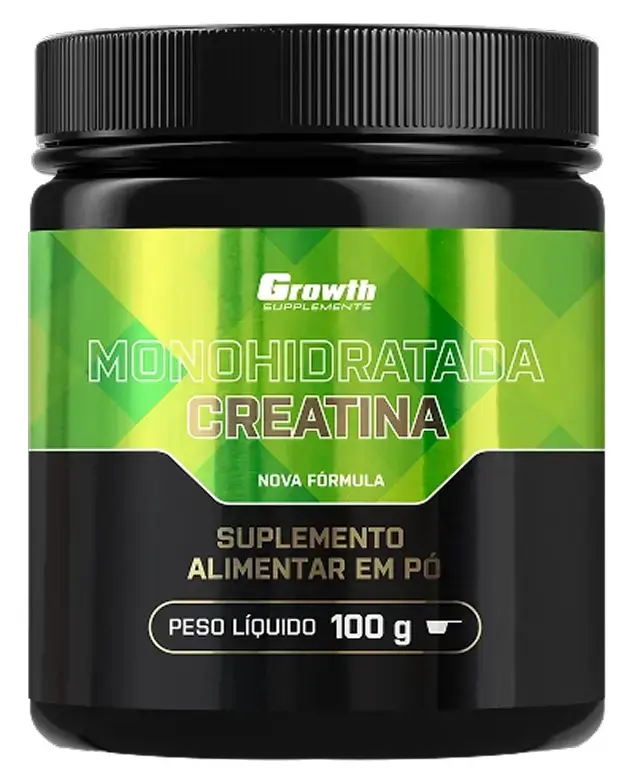 Creatina Monohidratada 100g - Growth Supplements - Preço acessível