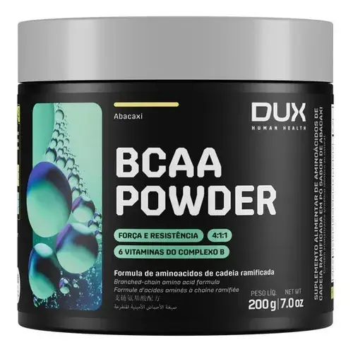 Dux Nutrition BCAA Powder Limão 200g - BCAA em pó