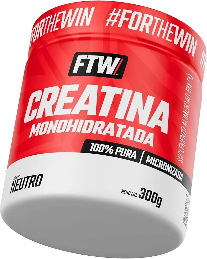 FTW Creatina Monohidratada 100% Pura 300g