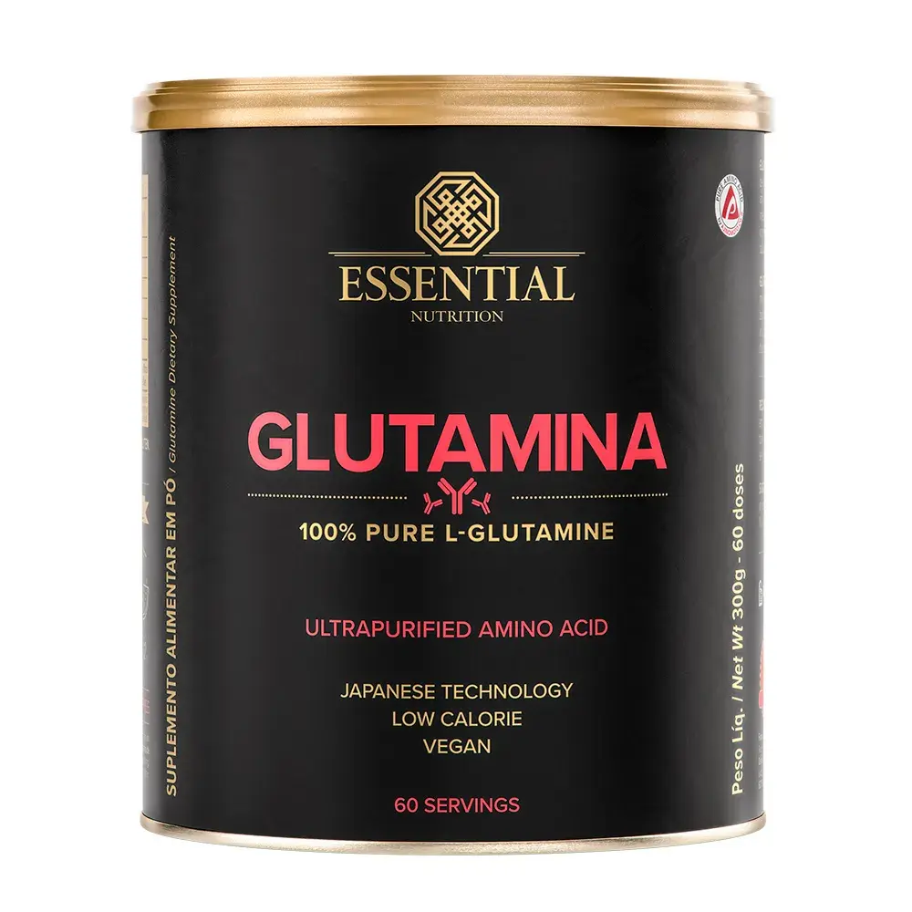 Genérico Glutamina 100% Pure Sabor Natural 300g - 100% pura