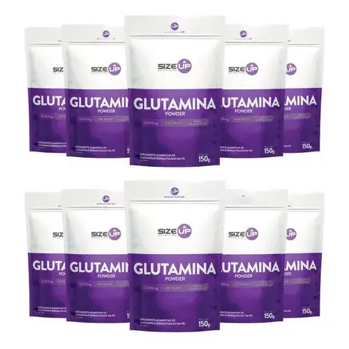 Glutamina Powder Natural Synthesize Refil 150g - 150g refil