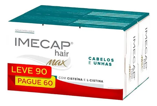 Imecap Hair Max Kit 60 + 30 Cápsulas - 90 cápsulas total