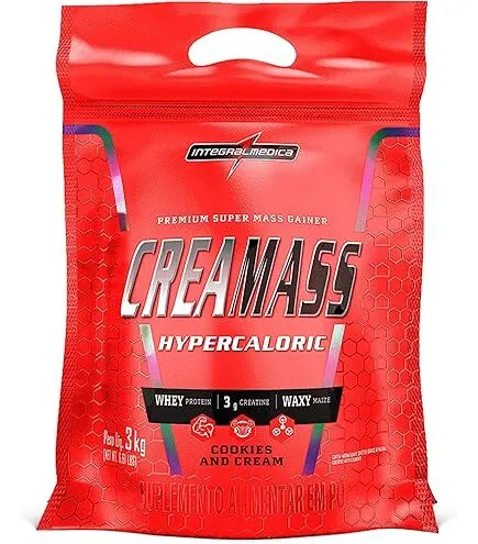 Integralmédica Hipercalórico Creamass Baunilha 3Kg - 3Kg de rendimento