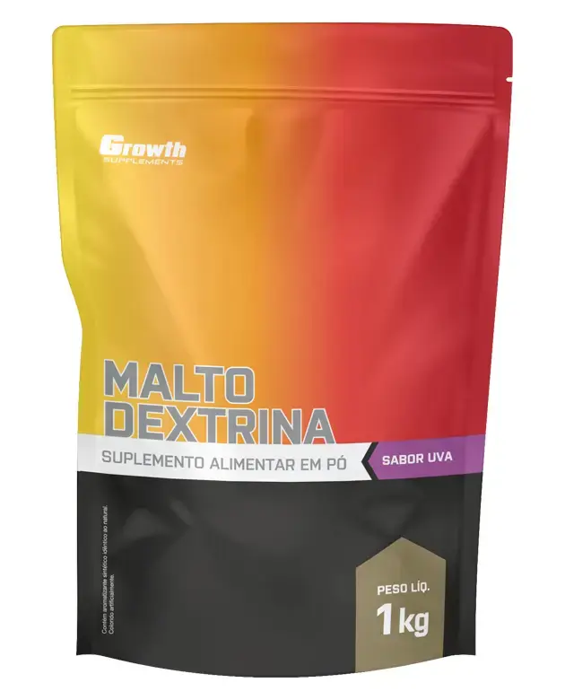 Maltodextrina 1Kg - Growth Supplements - Carboidrato de rápida absorção