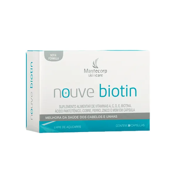 MANTECORP Nouve Biotin 30 Cápsulas - Biotina