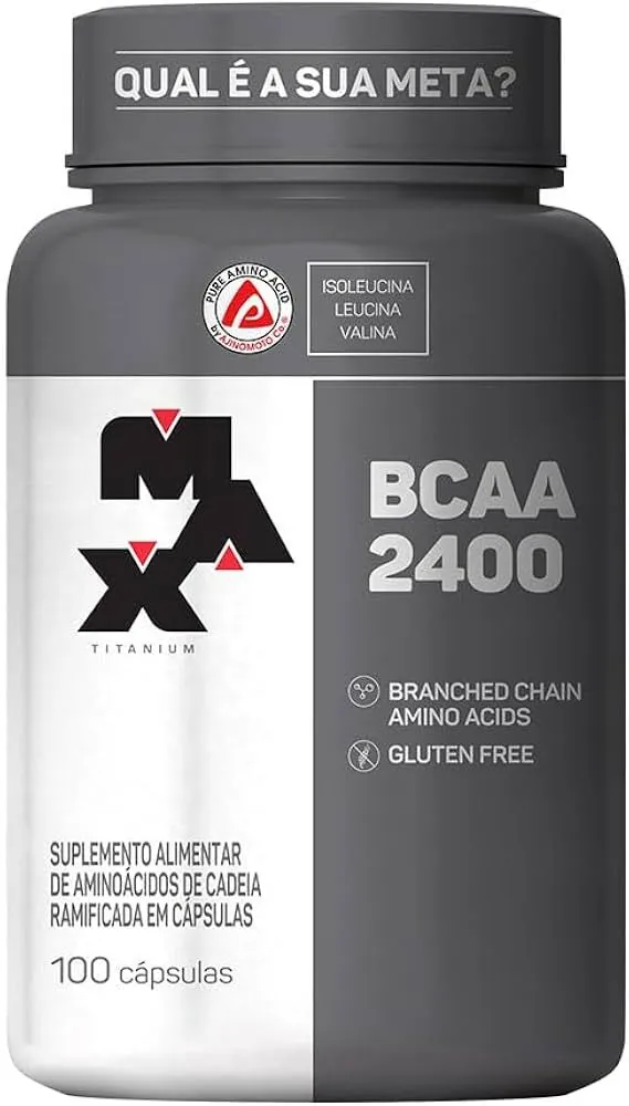 Max Titanium BCAA 2400 100 Cápsulas
