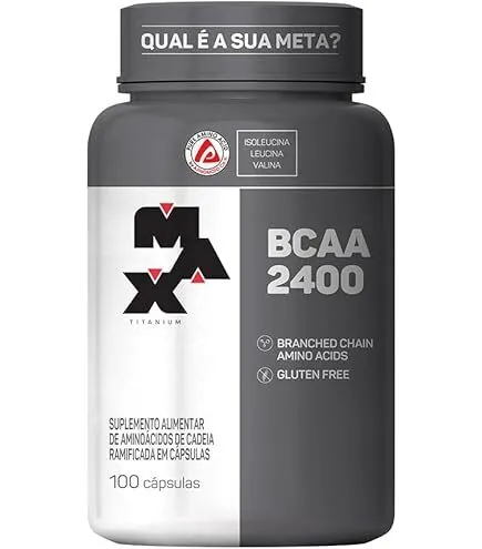 Max Titanium BCAA 2400 60 Cápsulas