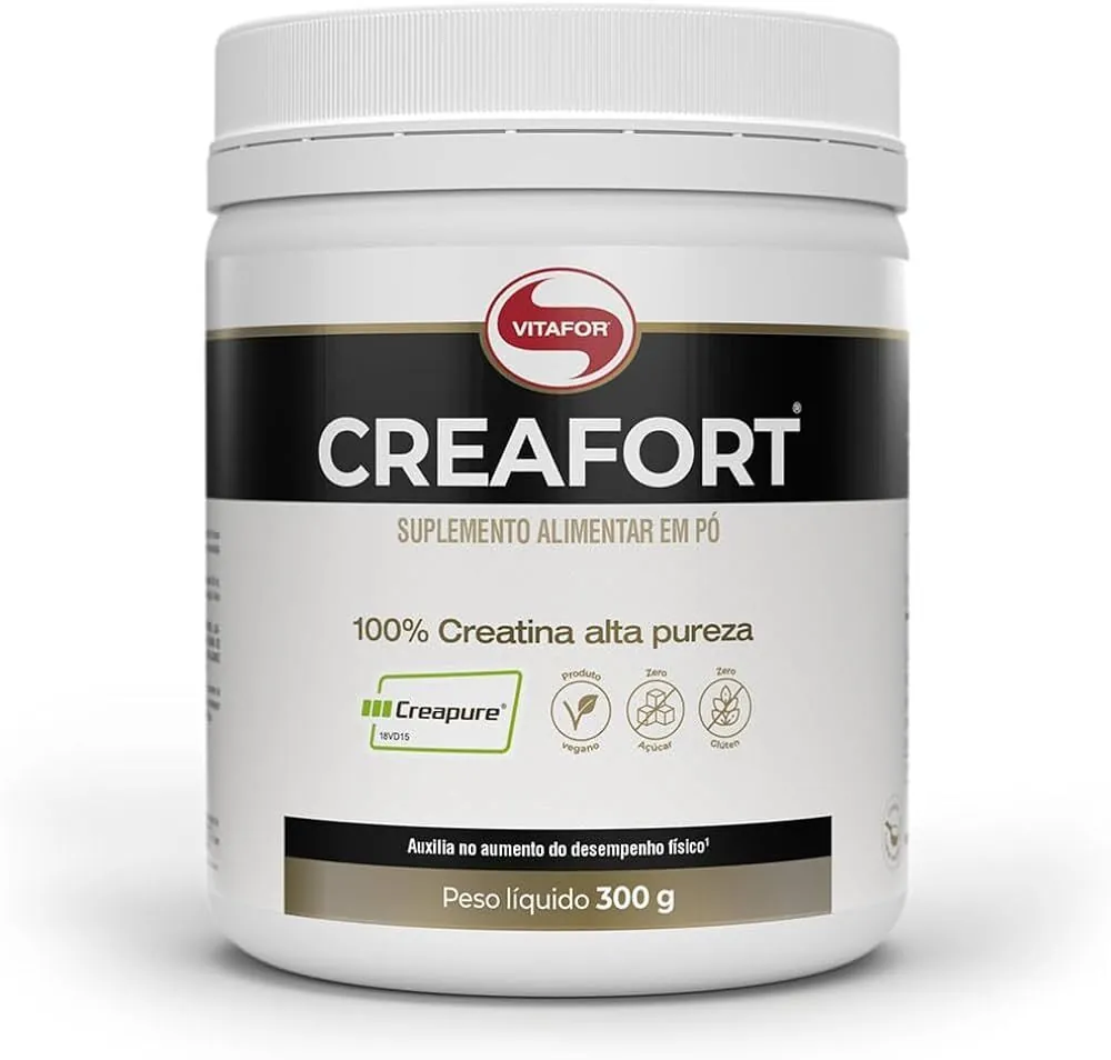 Vitafor Creafort Creatina Creapure 300g - Selo Creapure