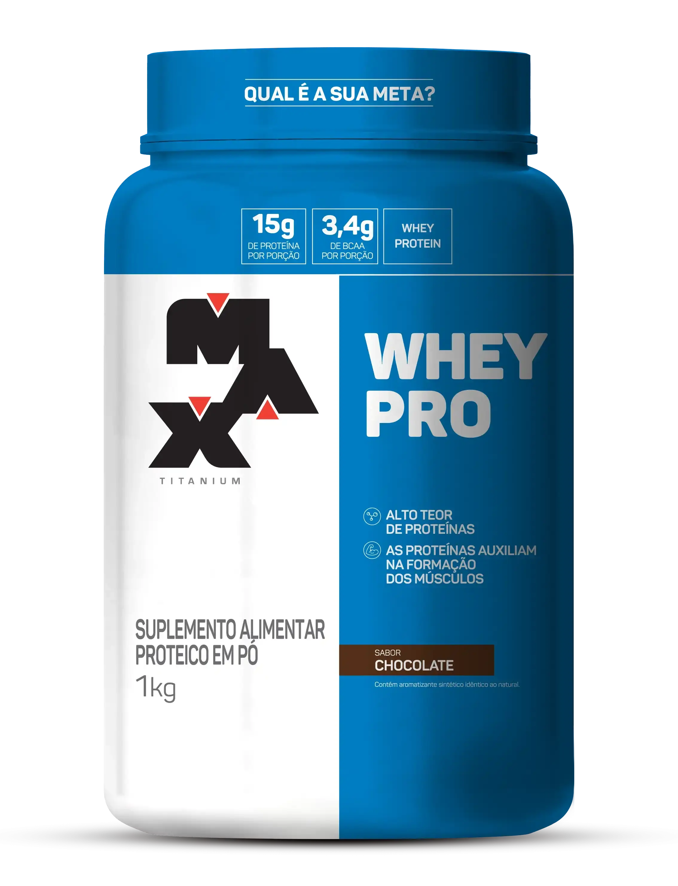 Whey Pro 1Kg - Max Titanium - Preço acessível